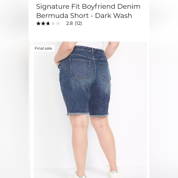 BERMUDAS LANE BRYANT SIZE 26 DEMIN SHORTS. - Picture 2 of 10